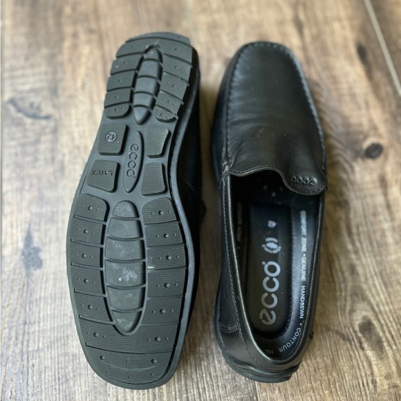 ECCO Driving Loafers Moccasin Slip-On Shoes Men's Size 42 - Picture 6 of 11